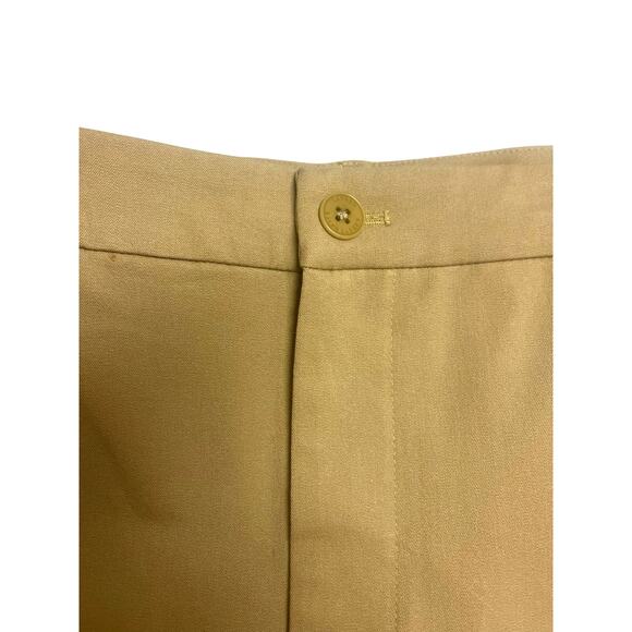 Ralph Lauren Stretch Twill Bermuda Shorts | Plus Size 14W Khaki Tan NWT $90 - Picture 7 of 9
